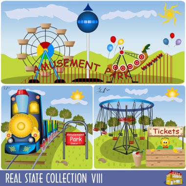 Real State collection 8 clipart