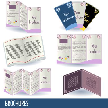 Brochures clipart