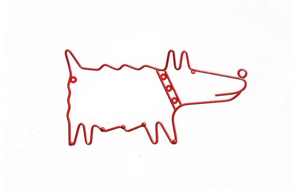 Керамическая собака — стоковое фото