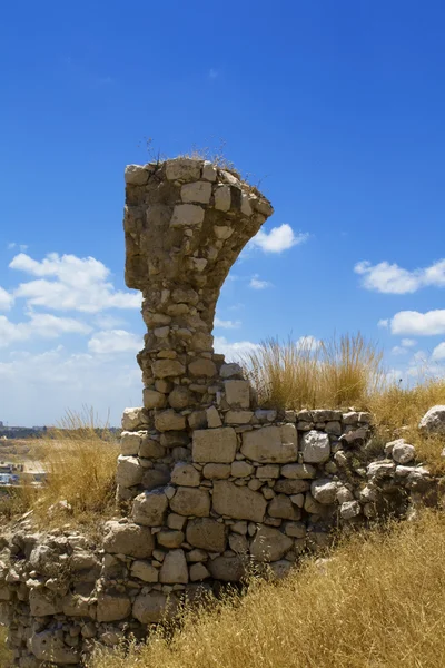 Muralla de piedra torre izquierda — Foto de Stock