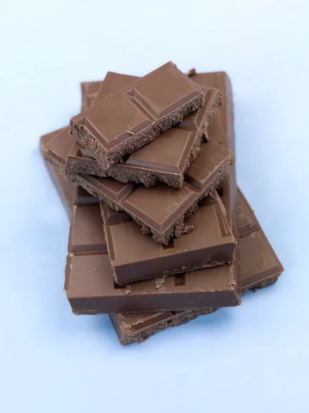 Çikolata yemek — Stok fotoğraf