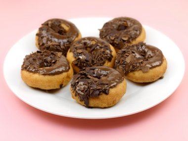 Chocolate Donuts clipart