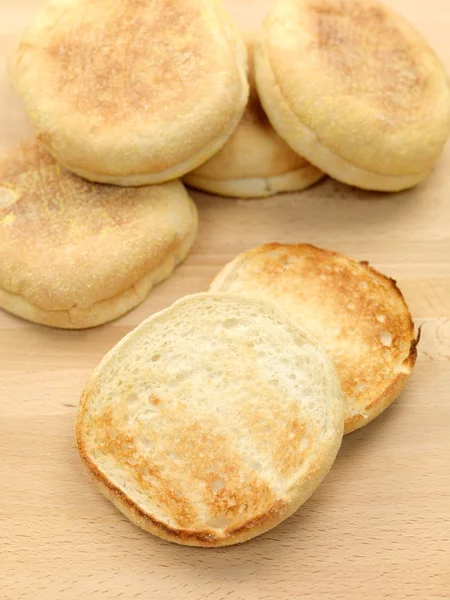 Engelska muffins — Stockfoto