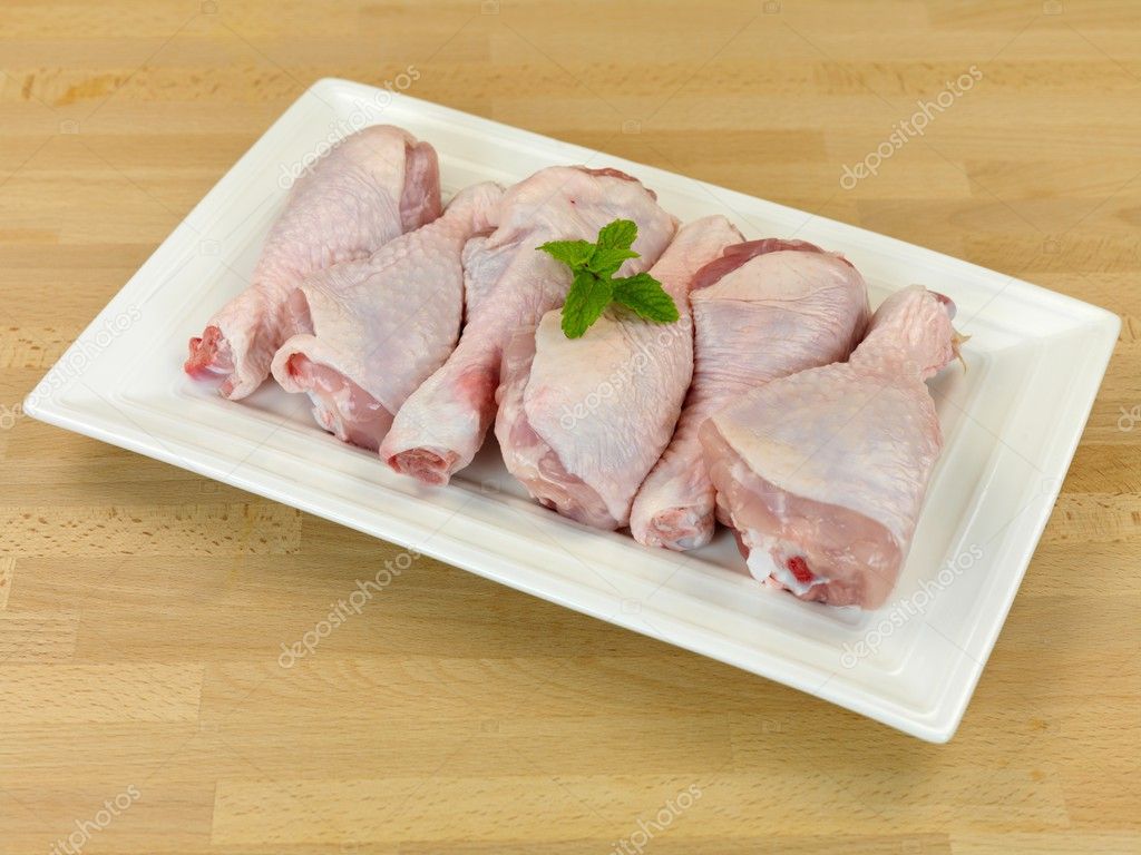Chicken Drumsticks — Stock Photo © kitchbain 3236577