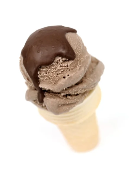 Шоколадный мороженое — стоковое фото