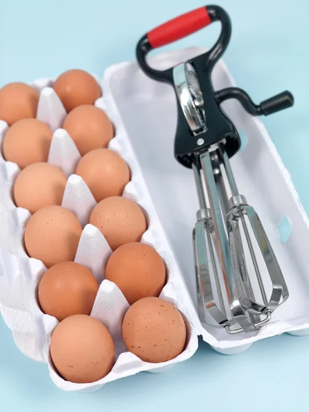 Batedor de ovos — Fotografia de Stock