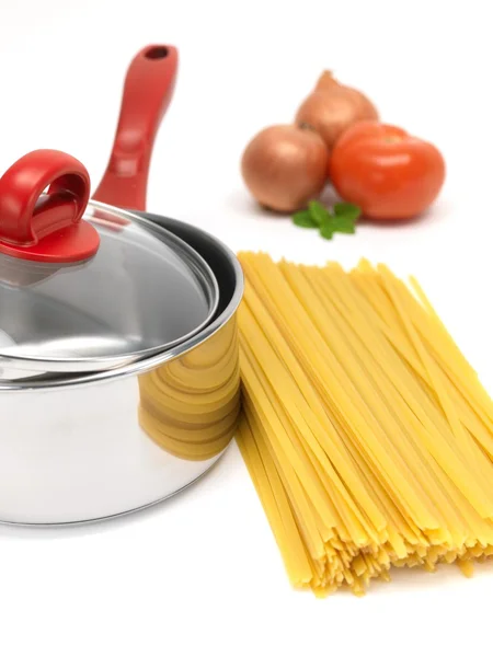 Fettuccine Pasta — Stock Photo, Image
