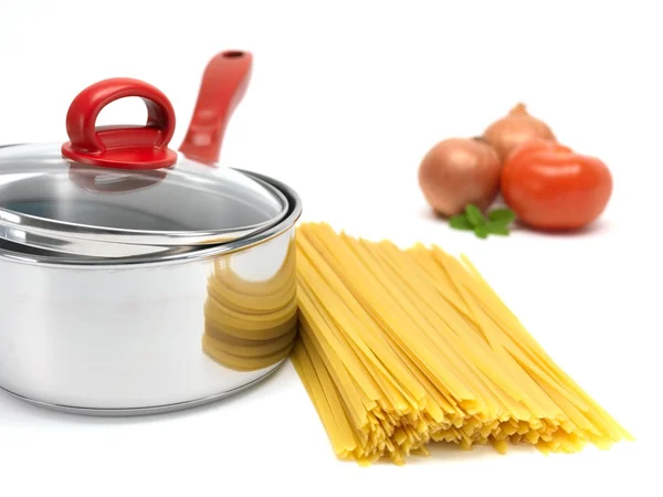 Fettuccine Pasta — Stock Photo, Image