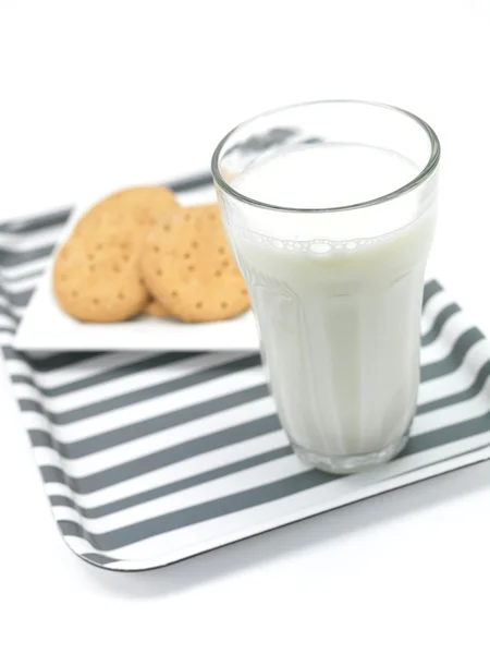 Cookies and Milk — Stock Photo, Image