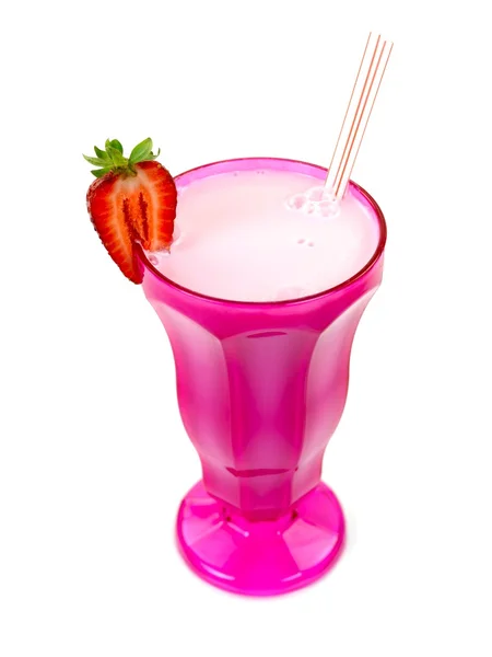 Strawberry milkshake — Stockfoto