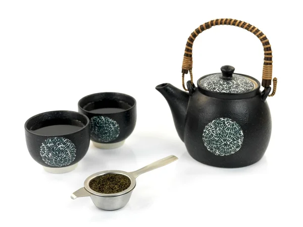 Китайский чайный набор — стоковое фото