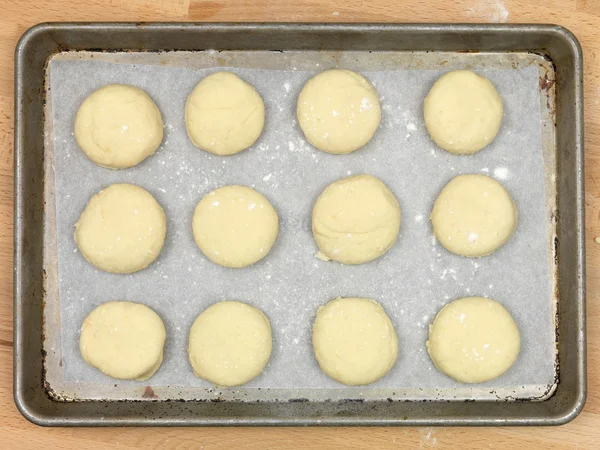 Προετοιμασμένοι scones — Φωτογραφία Αρχείου