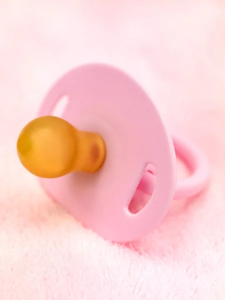 Pink Pacifier — Stock Photo, Image