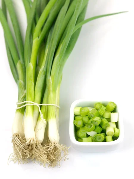 Spring Onions — Stock Photo, Image