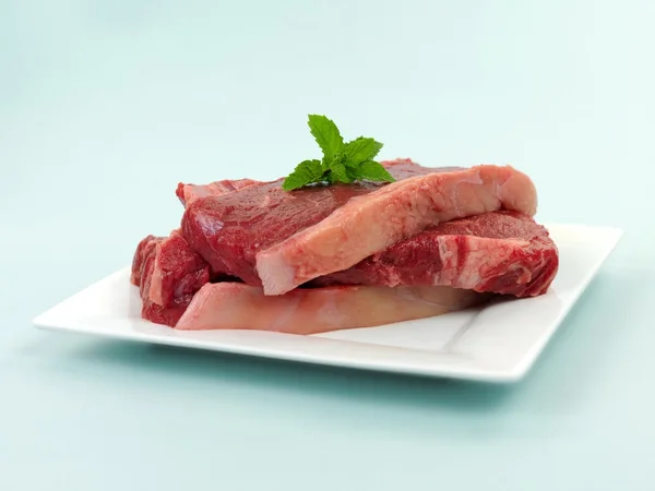 Bife de porco — Fotografia de Stock