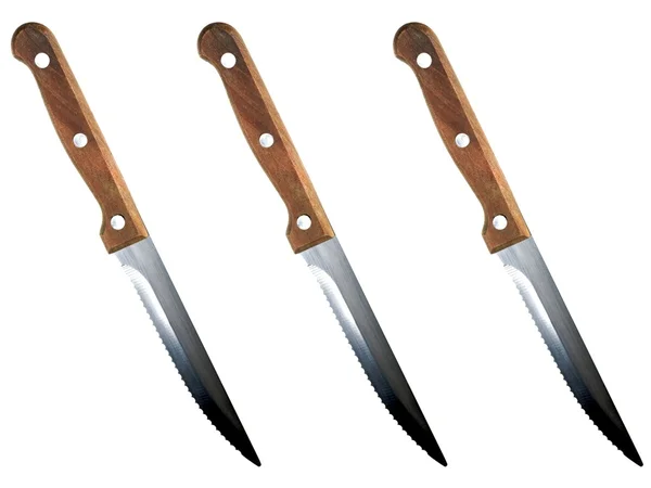Ножі біфштекс — стокове фото