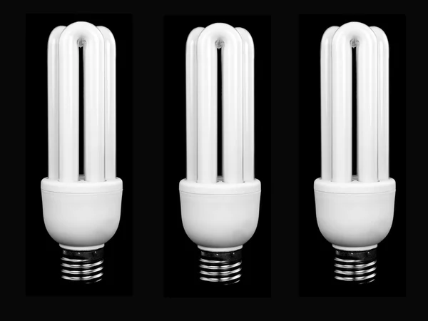 Енергозберігаючі лампи — стокове фото