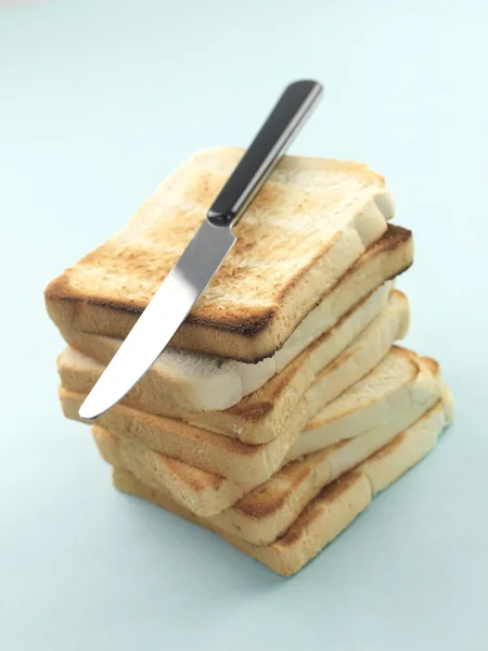 Рівнина тост — стокове фото