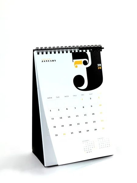 Calendario scrivania 2010 — Foto Stock