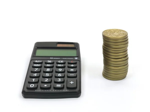 Cálculo do financiamento — Fotografia de Stock