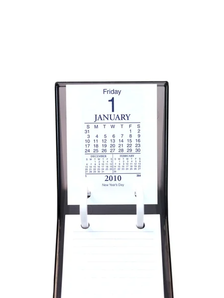 Calendario de escritorio 2010 — Foto de Stock