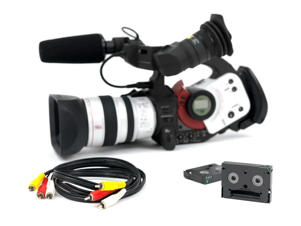 Profesyonel video kamera — Stok fotoğraf