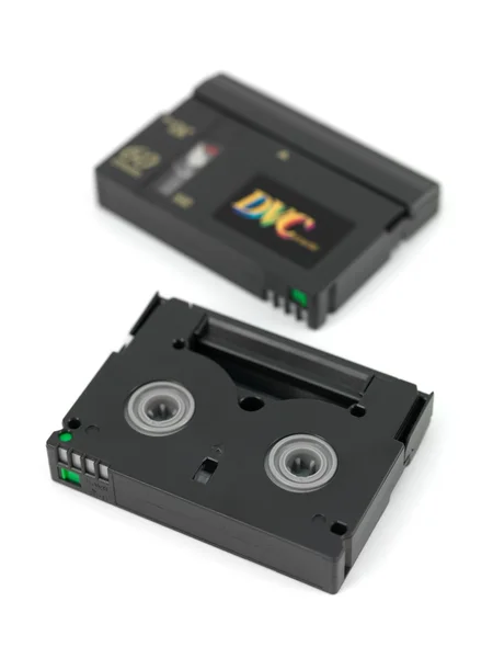 Mini cassetes DV — Fotografia de Stock