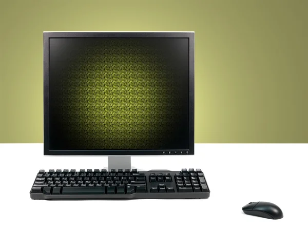 Computador de secretária — Fotografia de Stock