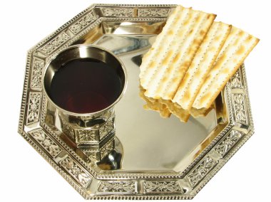 Symbols of Passover clipart