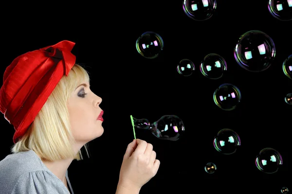Пузырьковые мечты — стоковое фото