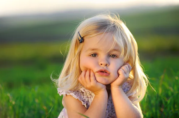Adorable little girl Stock Picture