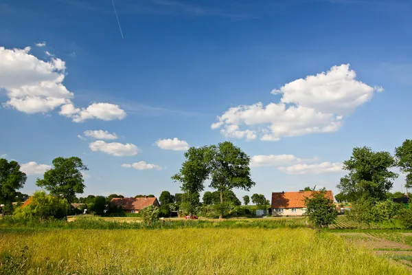 Village landscape — Stock Photo, Image