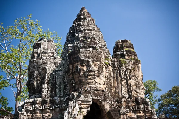 Bayon angkor thom chrám — Stock fotografie