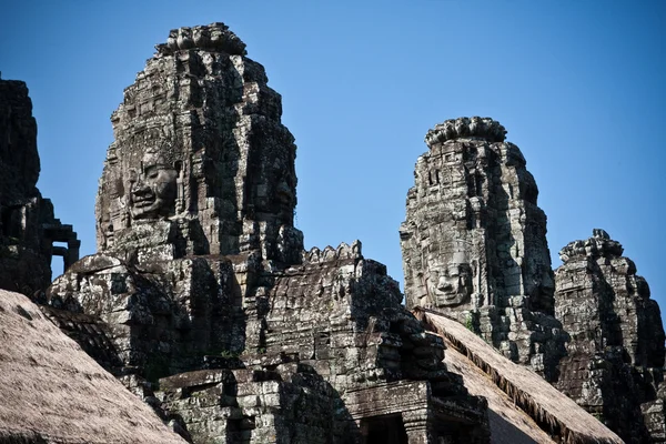 Байон храм Ангкор Тома — стокове фото