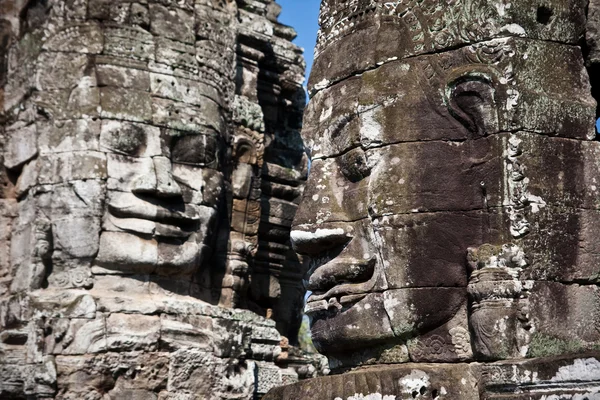 Templo de Bayon Angkor Thom — Fotografia de Stock