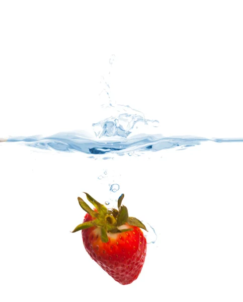 Ovoce splash — Stock fotografie