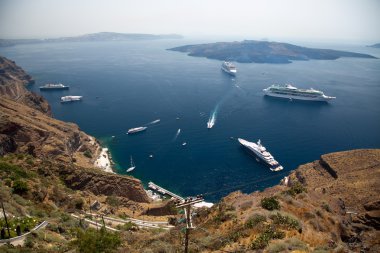 Yunanistan 'daki Santorini Adası