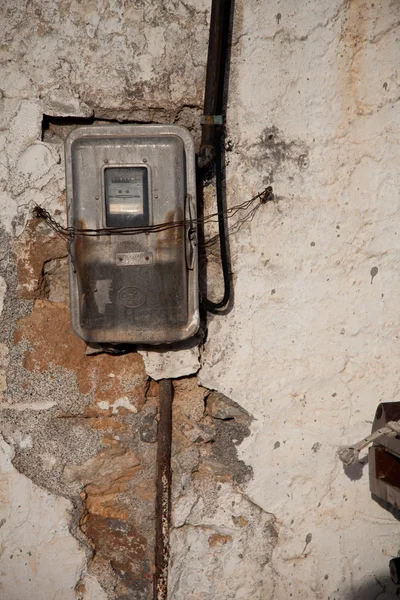 stock image Old electricity meter