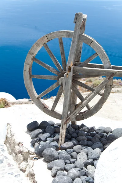 Santorini ilha na Grécia — Fotografia de Stock