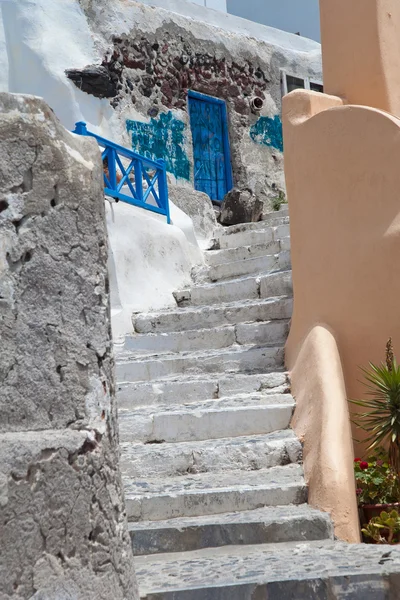 Santorini ilha na Grécia — Fotografia de Stock
