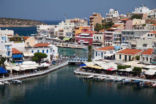 City of Agios Nicolaos on Crete