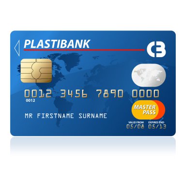 Credit card clipart