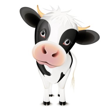 Little cow clipart