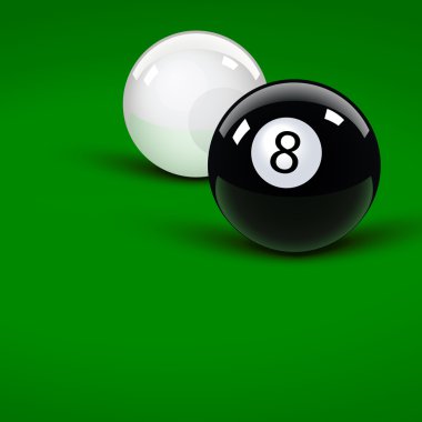 Pool balls clipart