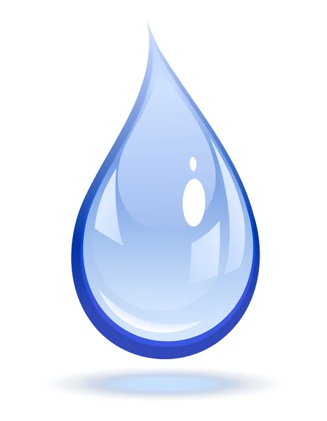 Νερό σταγόνα — Διανυσματικό Αρχείο