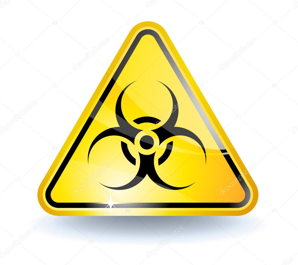 Biohazard sign ⬇ Vector Image by © tiloligo | Vector Stock 2855304