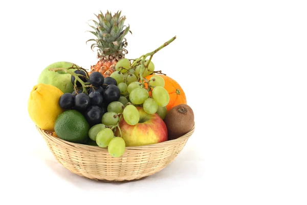 Basket of fruits — Stock Photo, Image