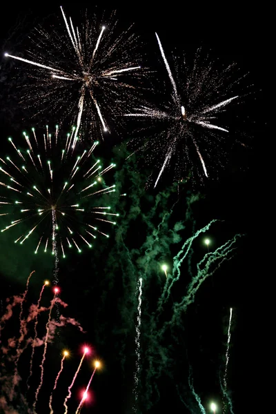 Finał programu fireworks — Zdjęcie stockowe
