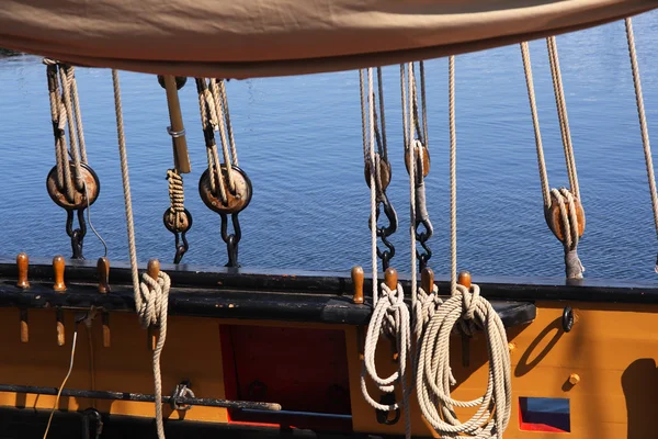 stock image Ship rigging