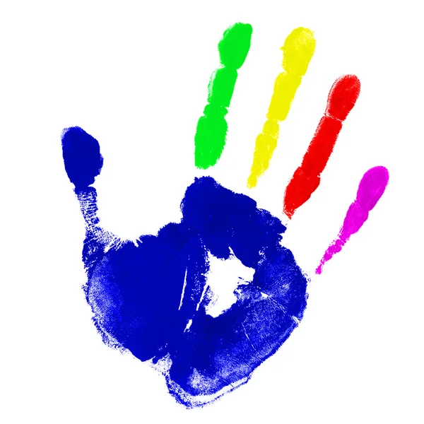 stock image Multicolor hand